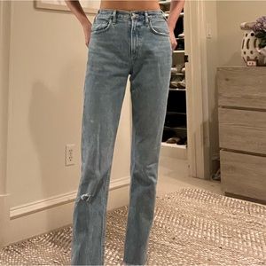 Agolde High Rise Mom Jean